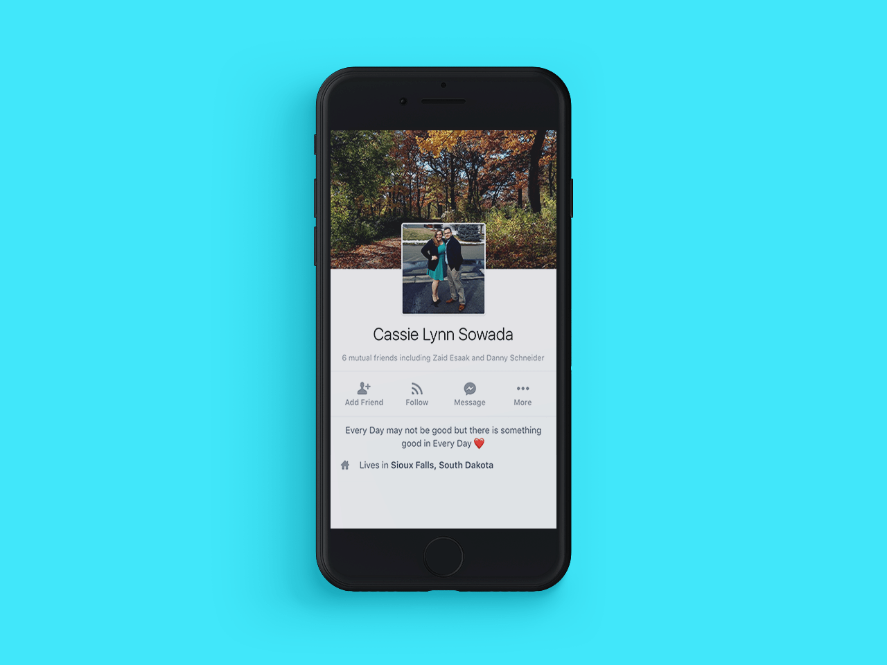 Facebook about example for Cassie