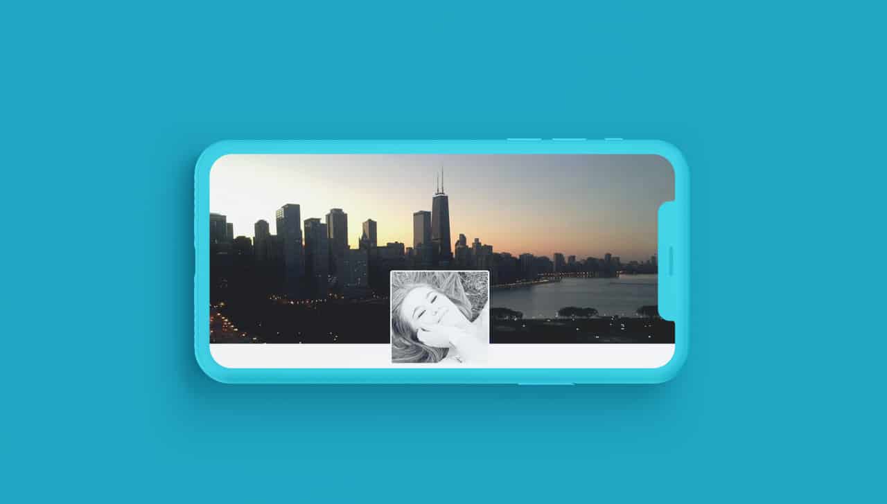 Facebook cover of city skyline