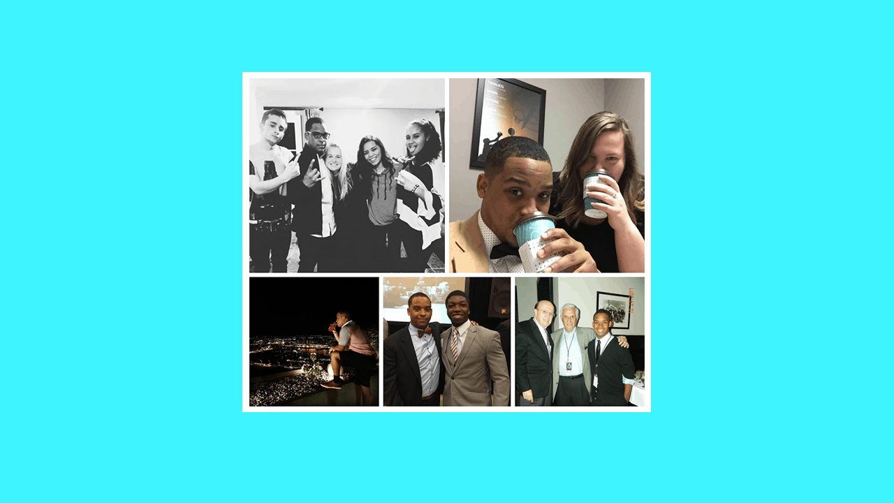 Ramsey with several professionals feature images