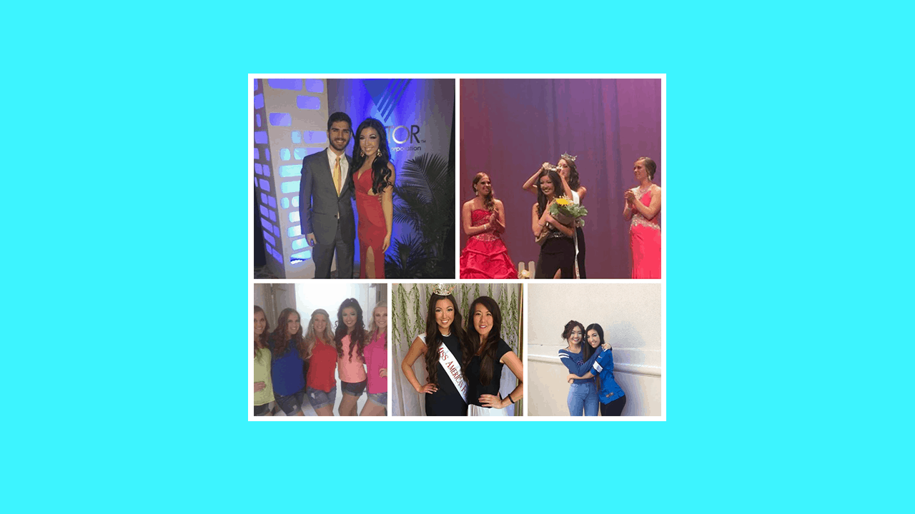Mimi's pageant social proof in her featured photos