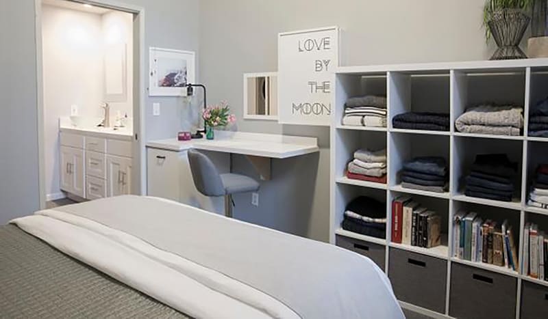 wall art that is actually hidden storage